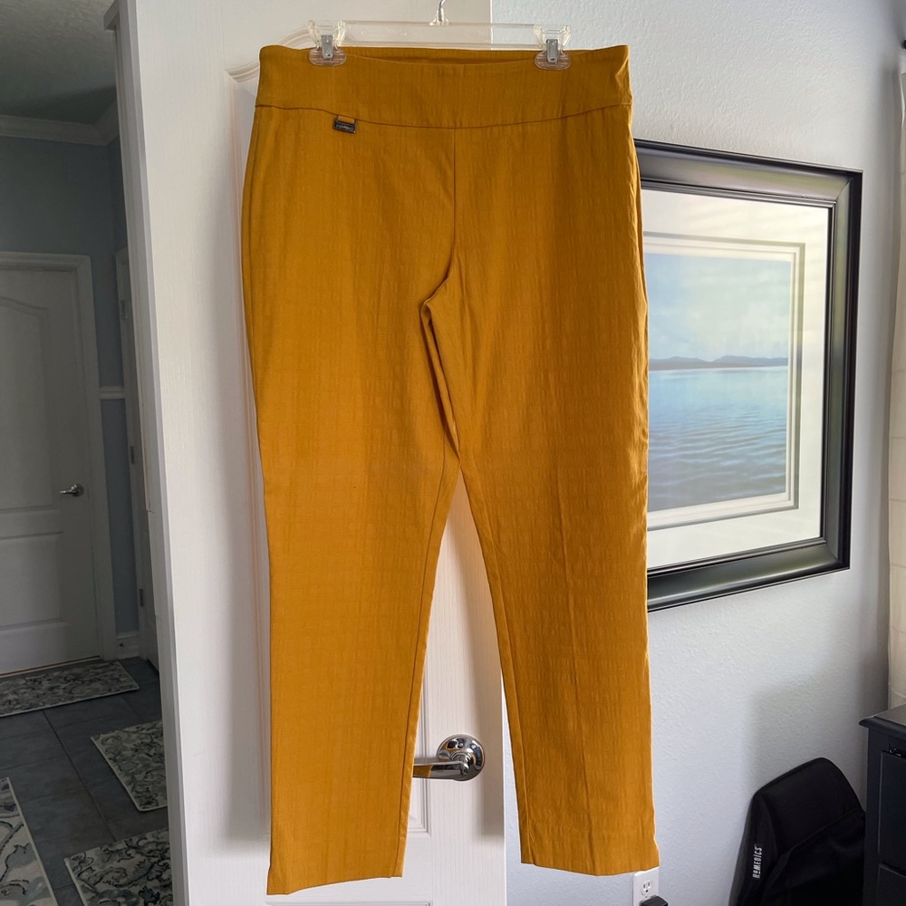 Mustard yellow pants